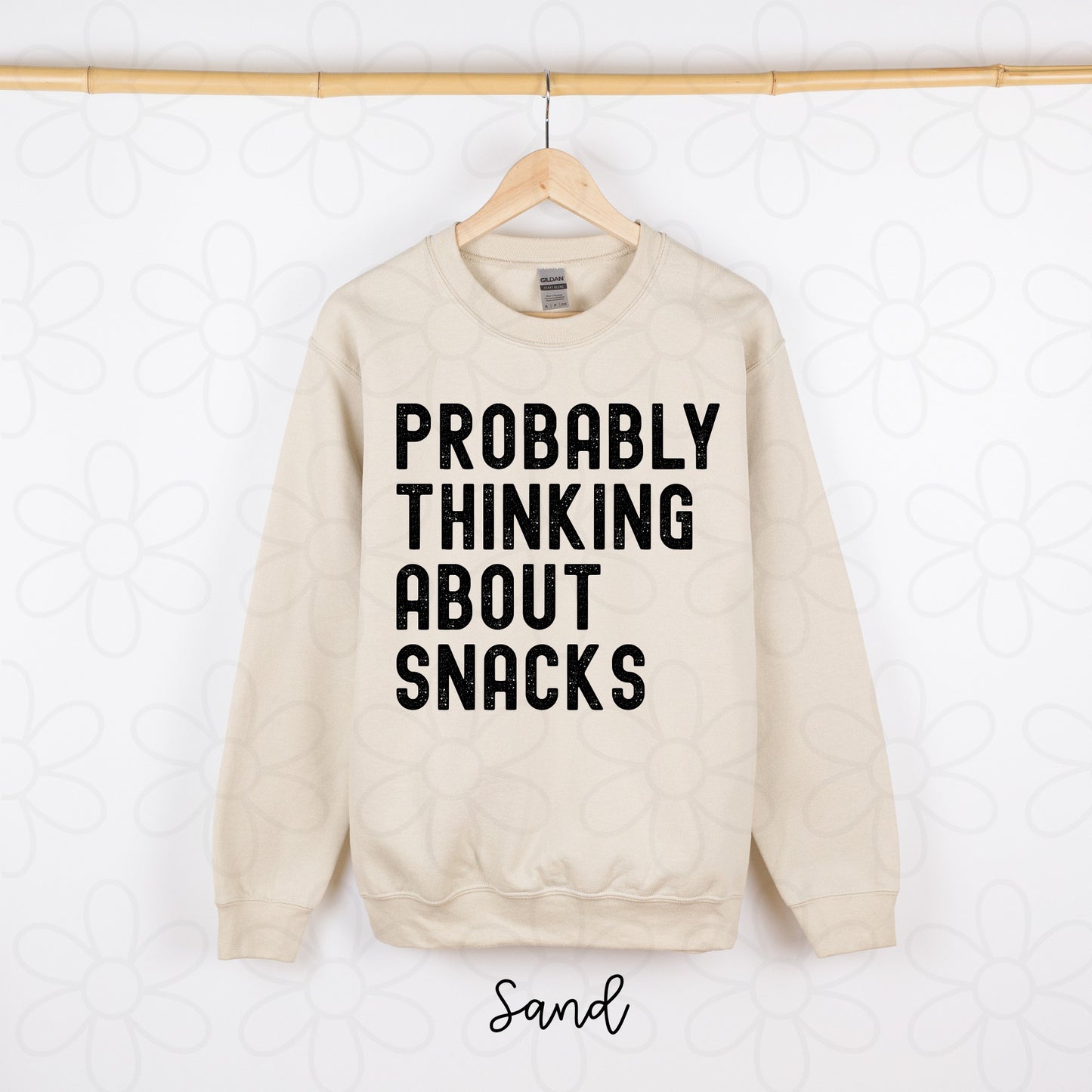Probably Thinking About Snacks Kids Completed Tee