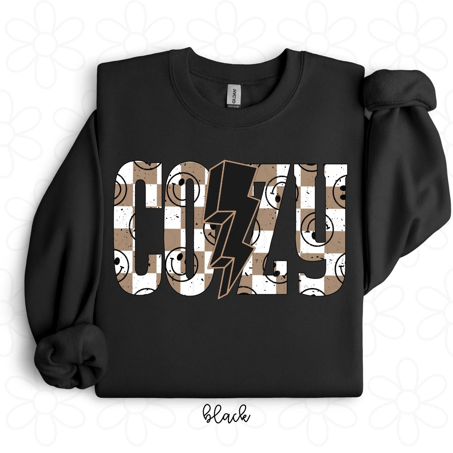 Checkered Cozy Season Kids Completed Tee