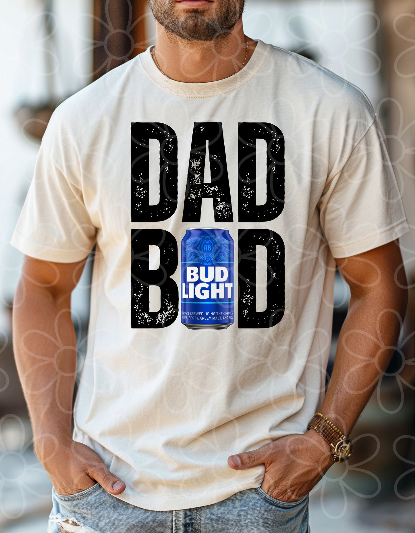 Custom Dad Bod Beer - Multiple Options DTF Transfer
