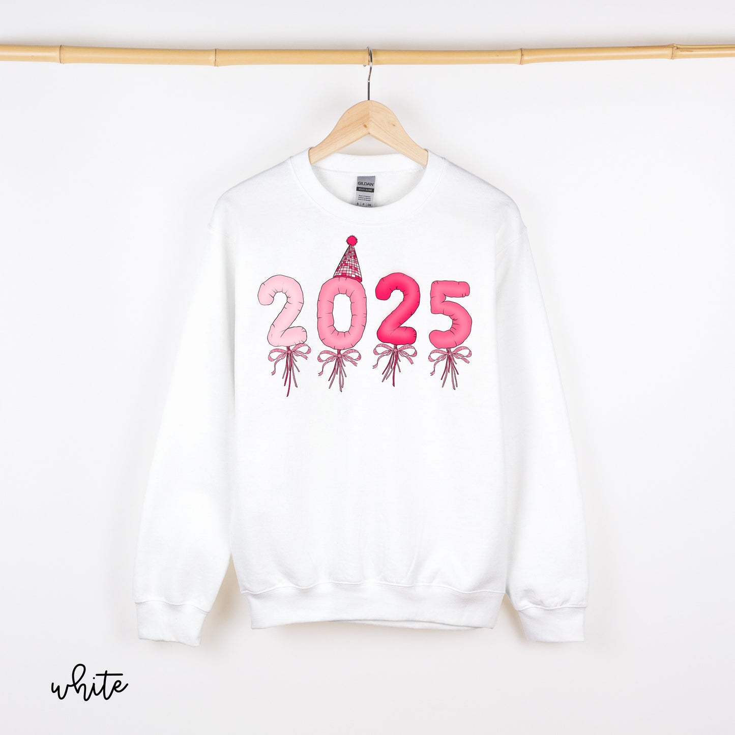 Pink 2025 Bows DTF Transfer
