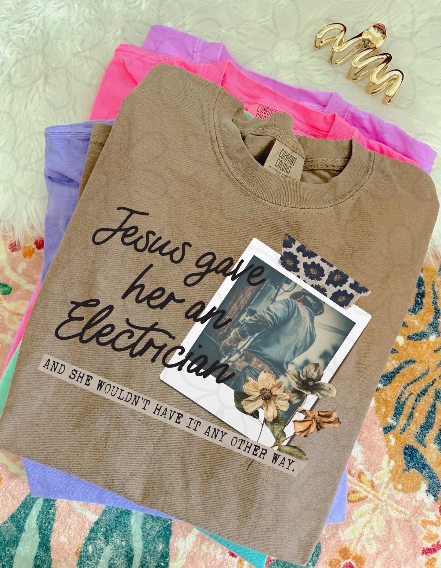 Jesus Gave Her - Multiple Options (NO CUSTOMS) Completed Tee
