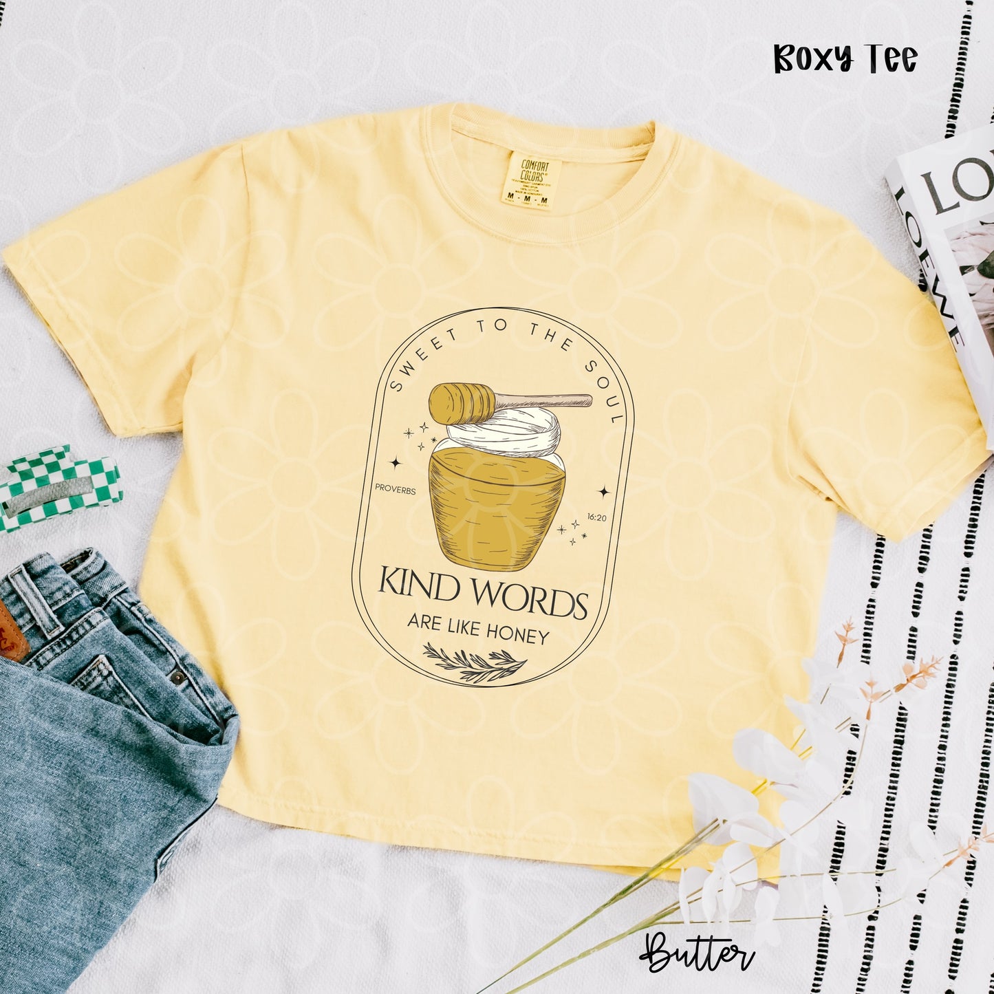 Kind Words Are Like Honey Kids Completed Tee