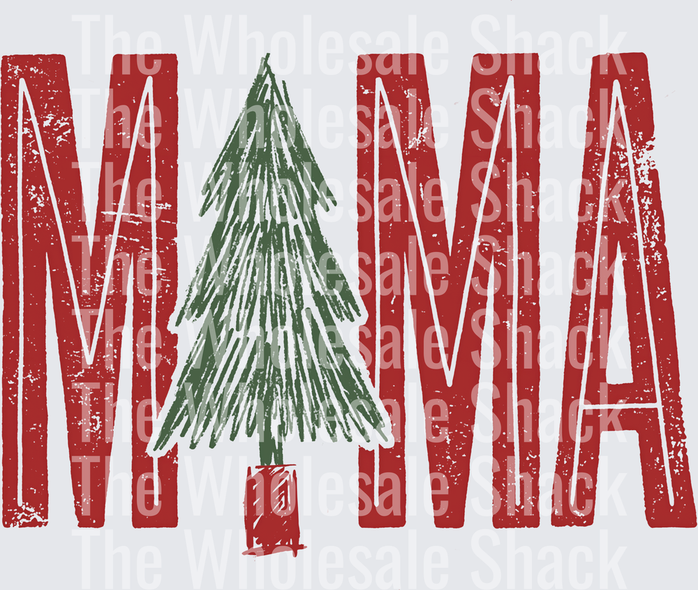 Christmas Mama DTF Transfers