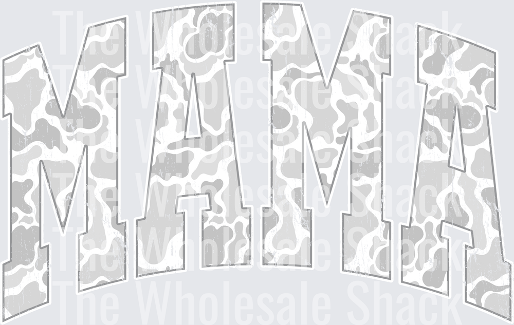 White Camo Mama