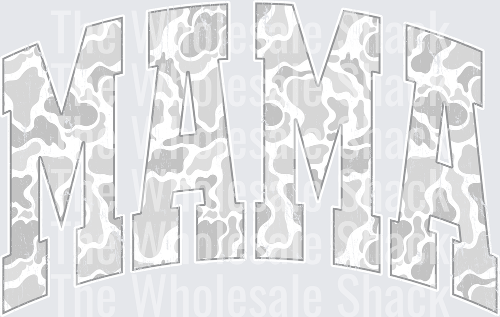White Camo Mama