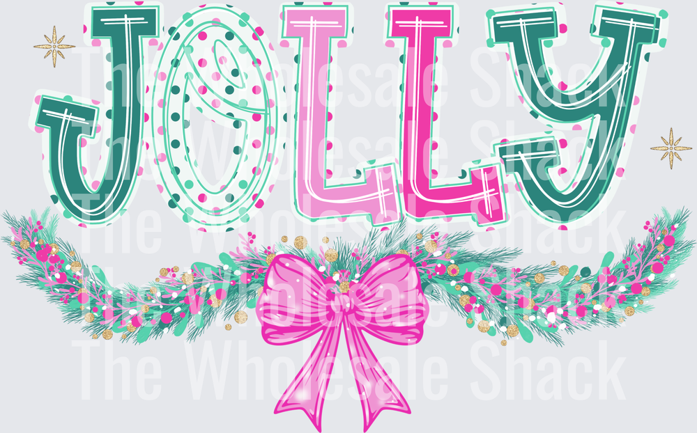 Jolly Garland with bow