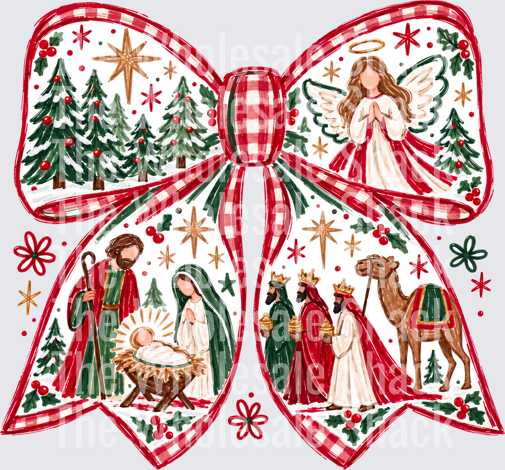 Nativity Christmas DTF Transfers