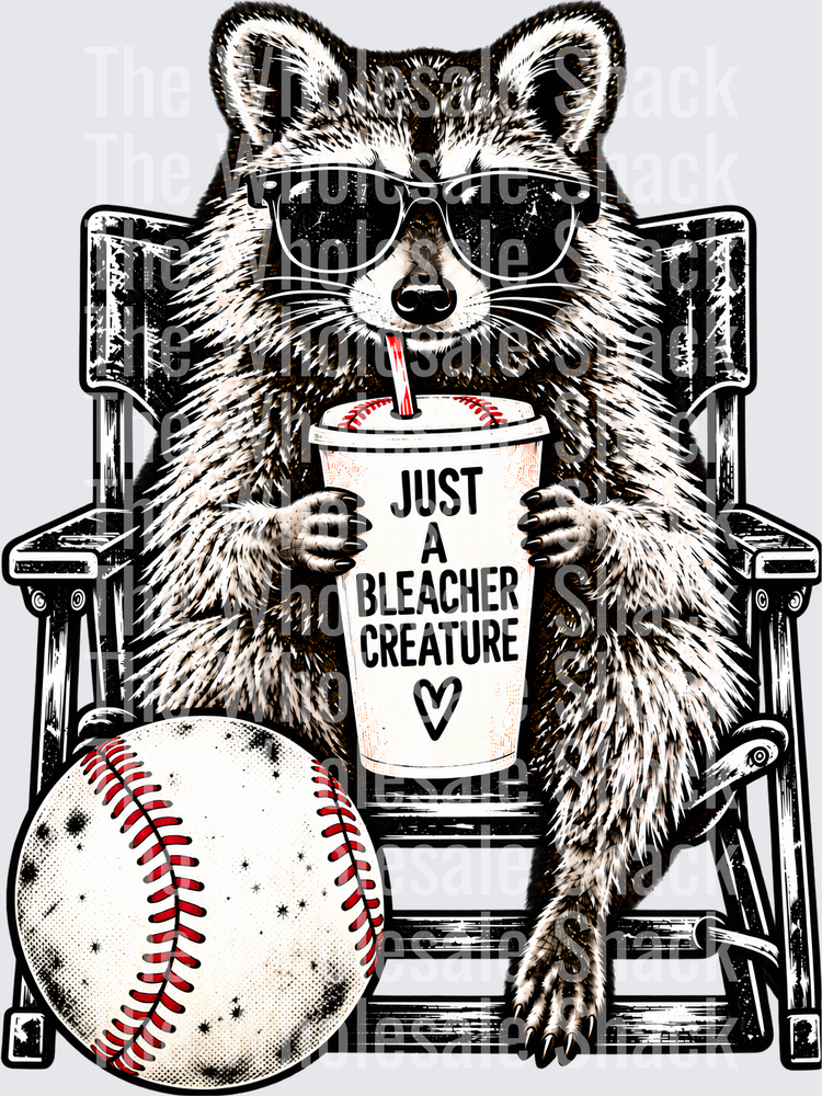 Baseball Bleacher Creature DTF Transfers