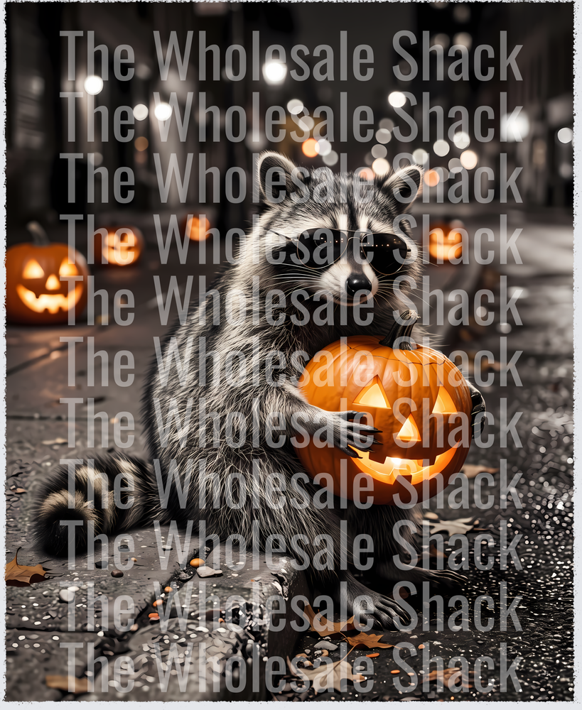 Halloween Racoon