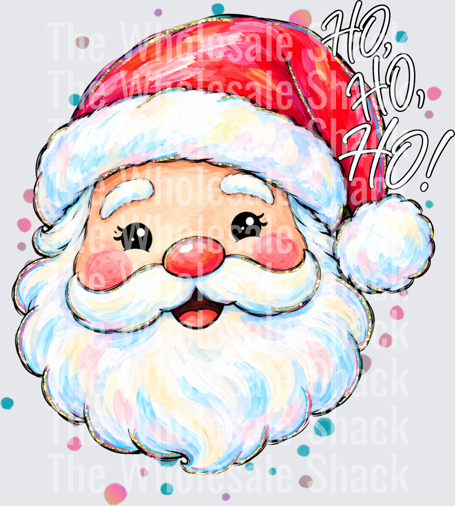 SANTA HO HO HO DTF Transfers