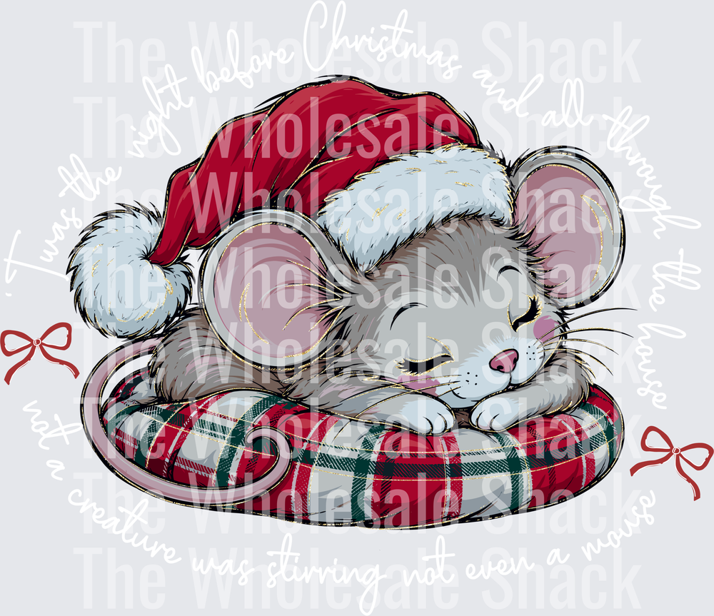 Twas the night before Christmas white