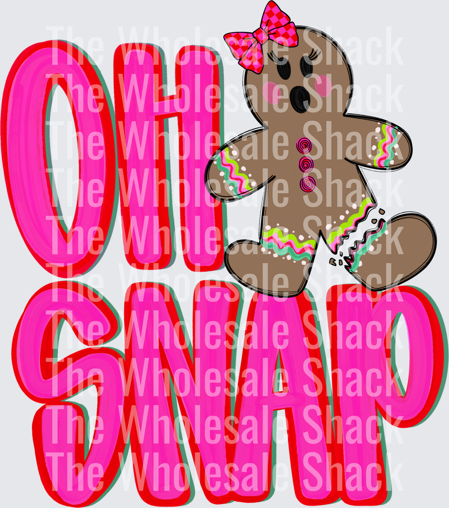 Oh Snap- Pink Christmas