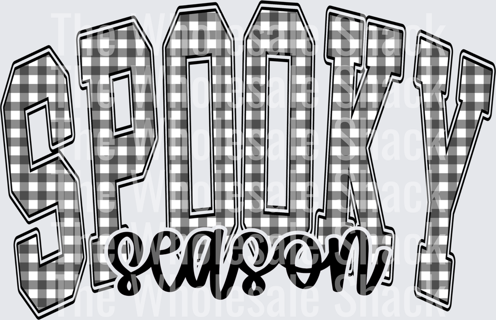 Spooky Season Gingham