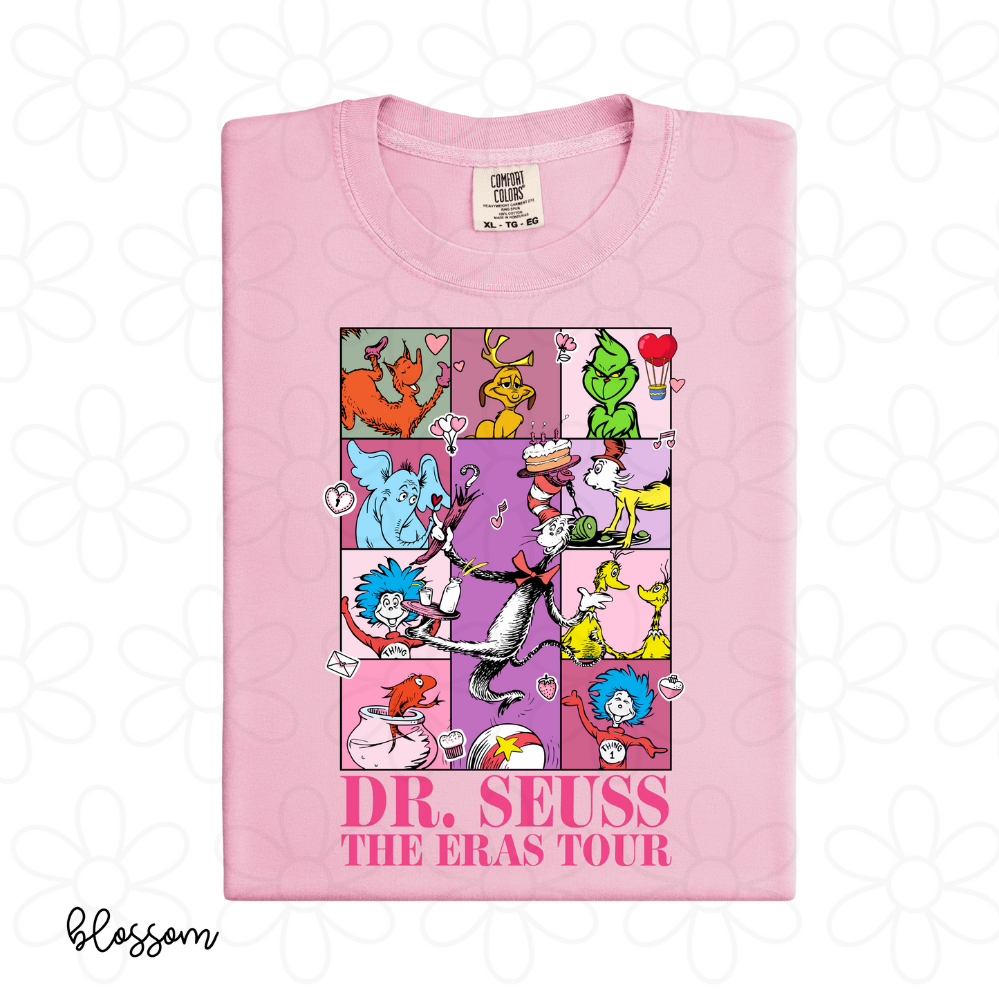 Dr Seuss The Eras Tour Completed Tee