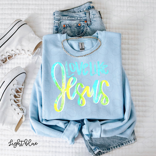 Love Like Jesus Kids Completed Tee