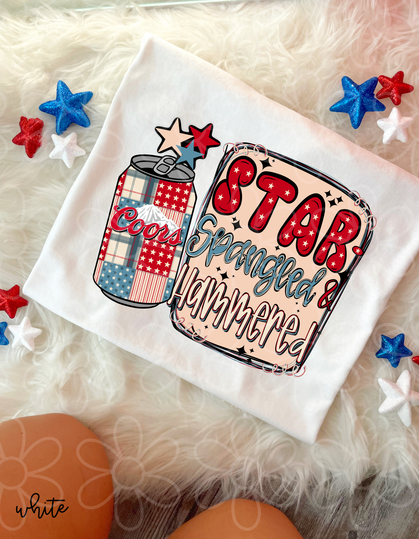 Star Spangled & Hammered Completed Tee