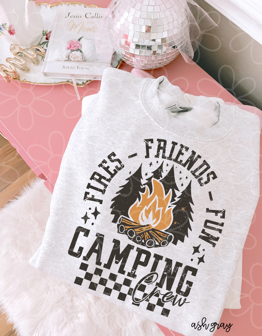 Camping Crew Kids Completed Tee