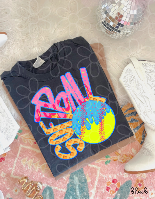Drip Softball Completed Tee