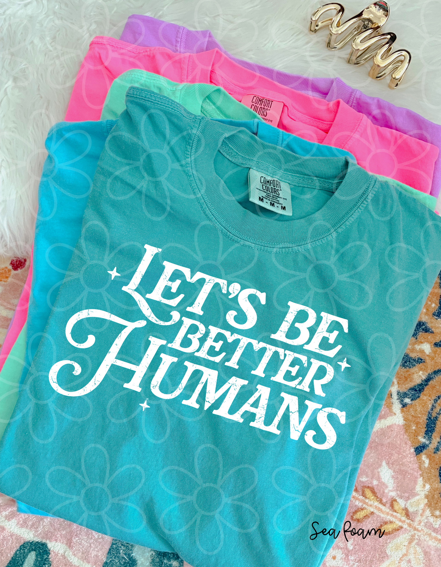Lets Be Better Humans Completed Tee