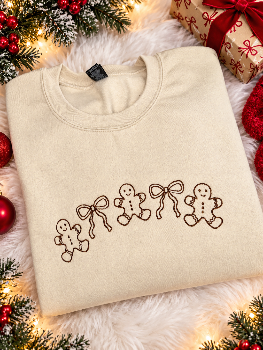 Coquette Gingerbread Embroidery