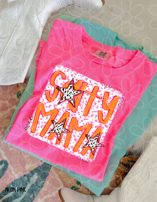Preppy Speckle Salty Mama DTF Transfer