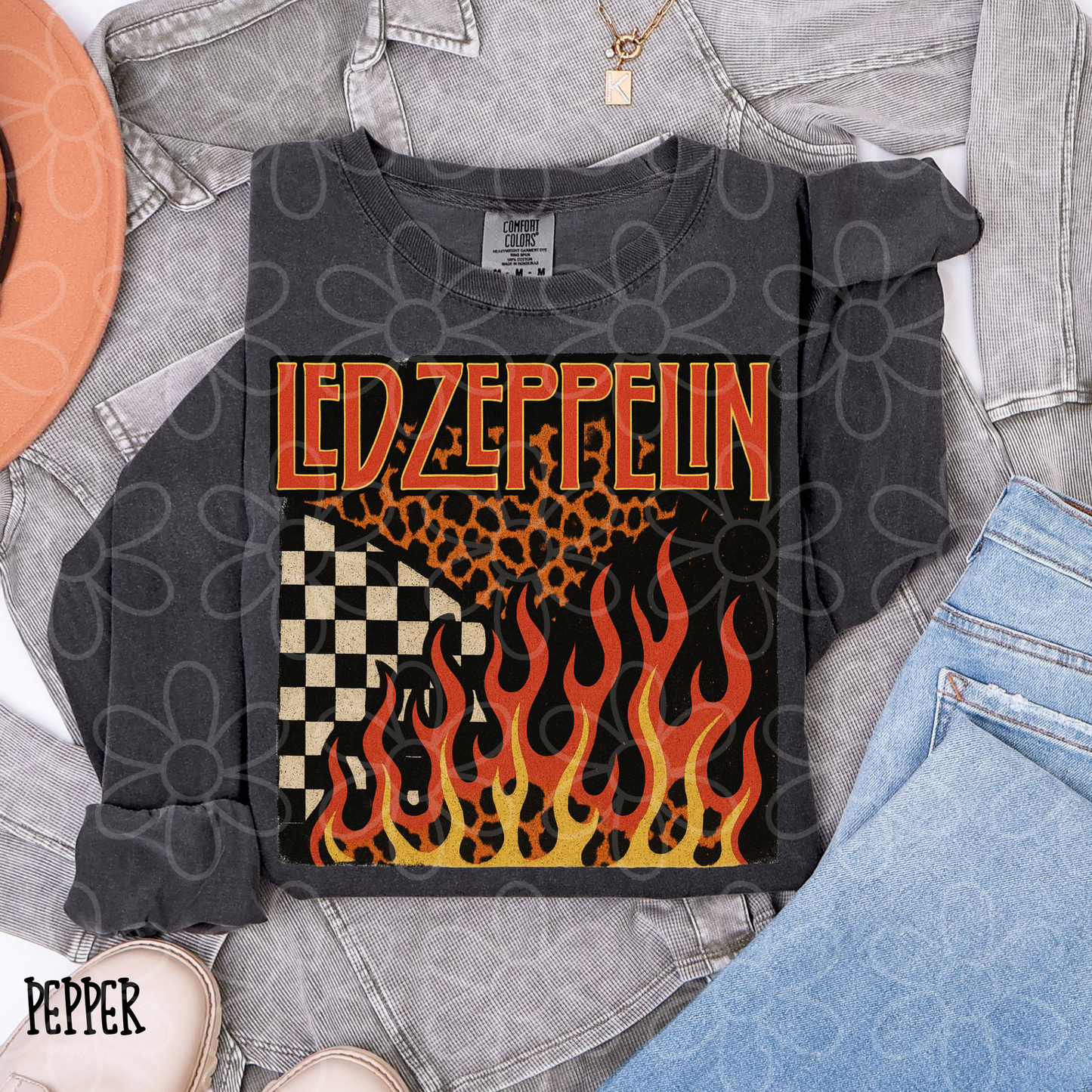 Leopard Checkered Bands (Multiple Options) Completed Tee