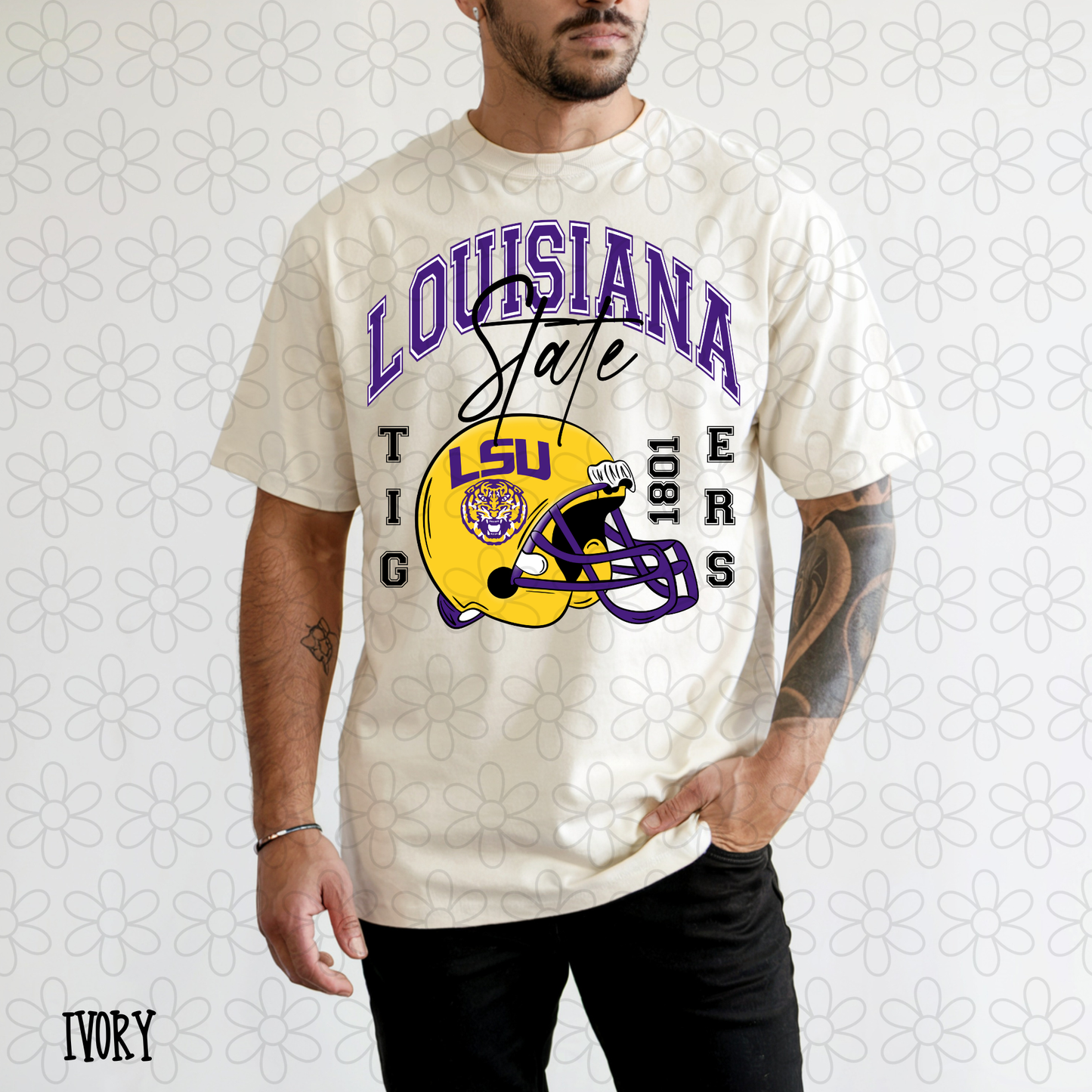 Varsity Football Team Helmet (Multiple Options) Kids Completed Tee