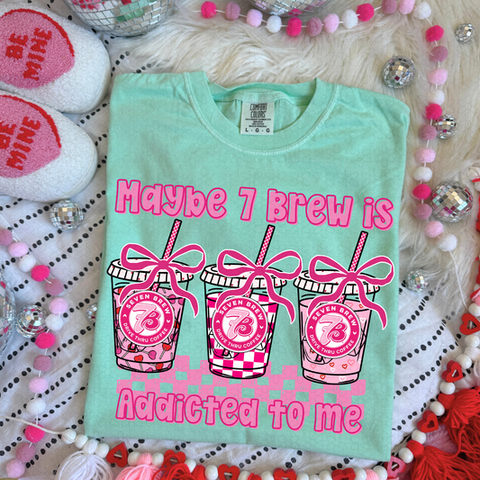 Maybe Drink Is Addicted To Me (Multiple Options) DTF Transfer