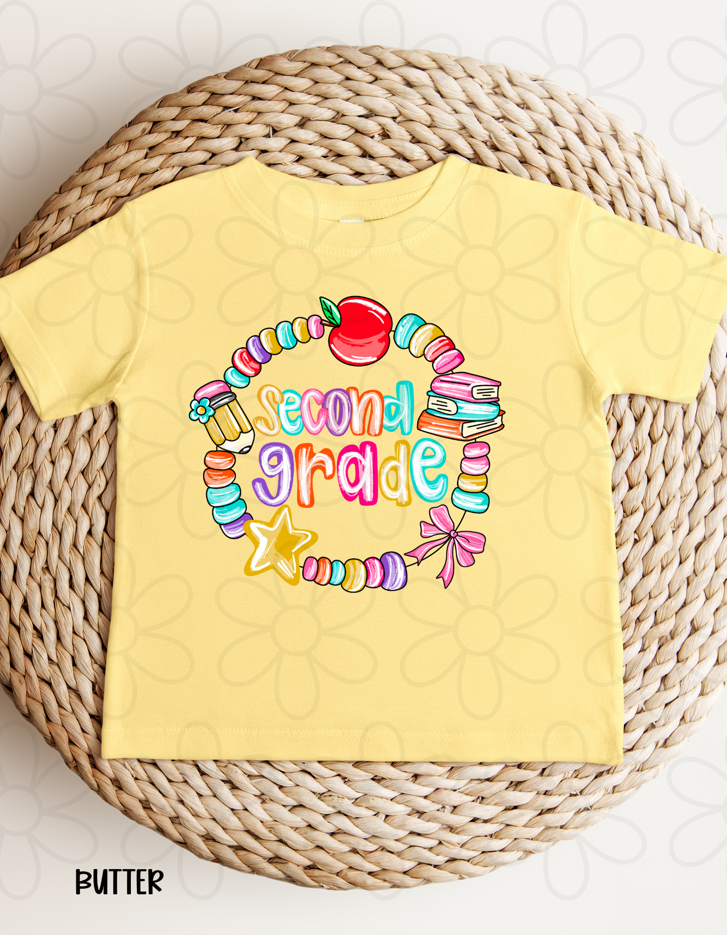 Bracelet School Grades (Multiple Options) Kids Completed Tee