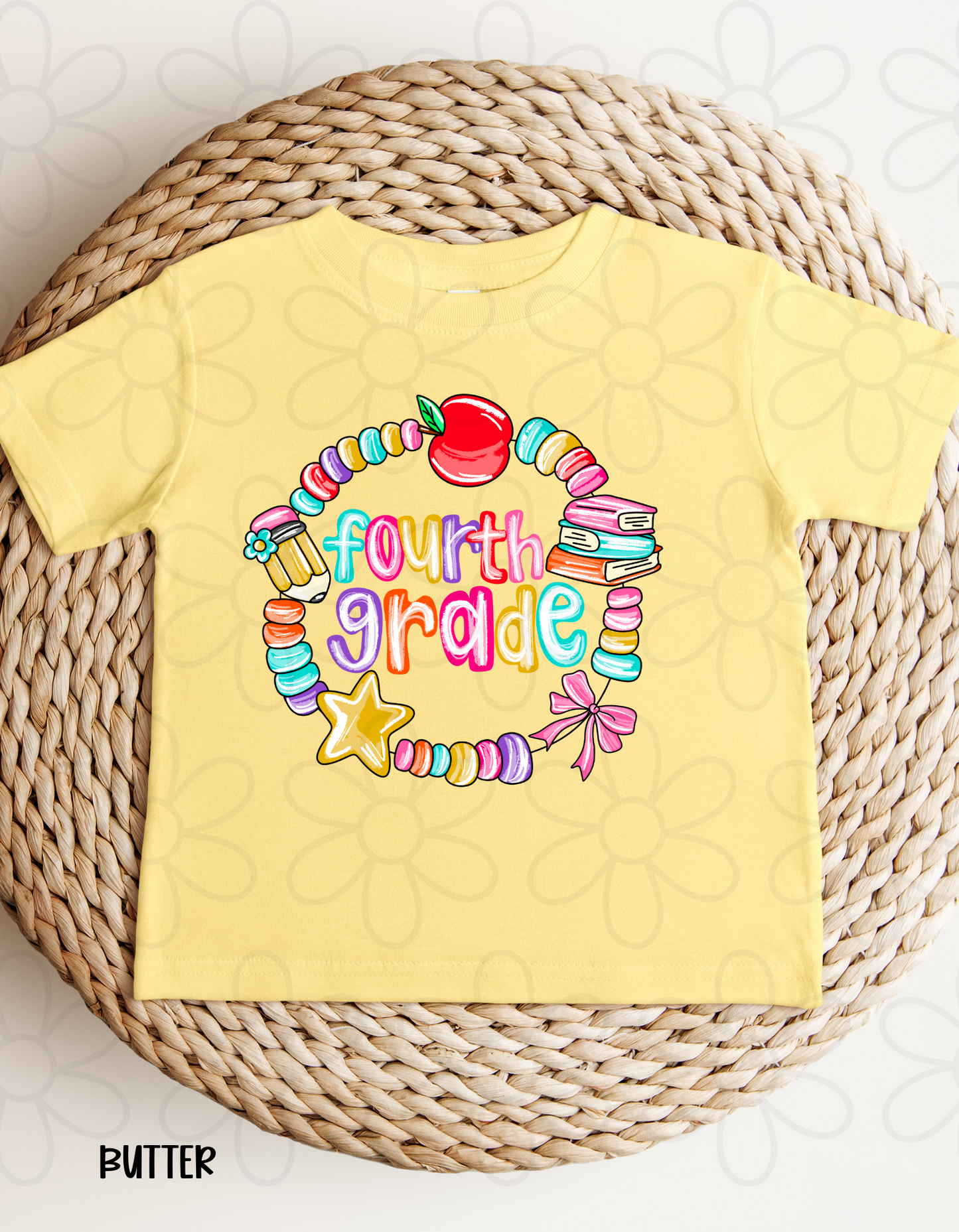 Bracelet School Grades (Multiple Options) Kids Completed Tee