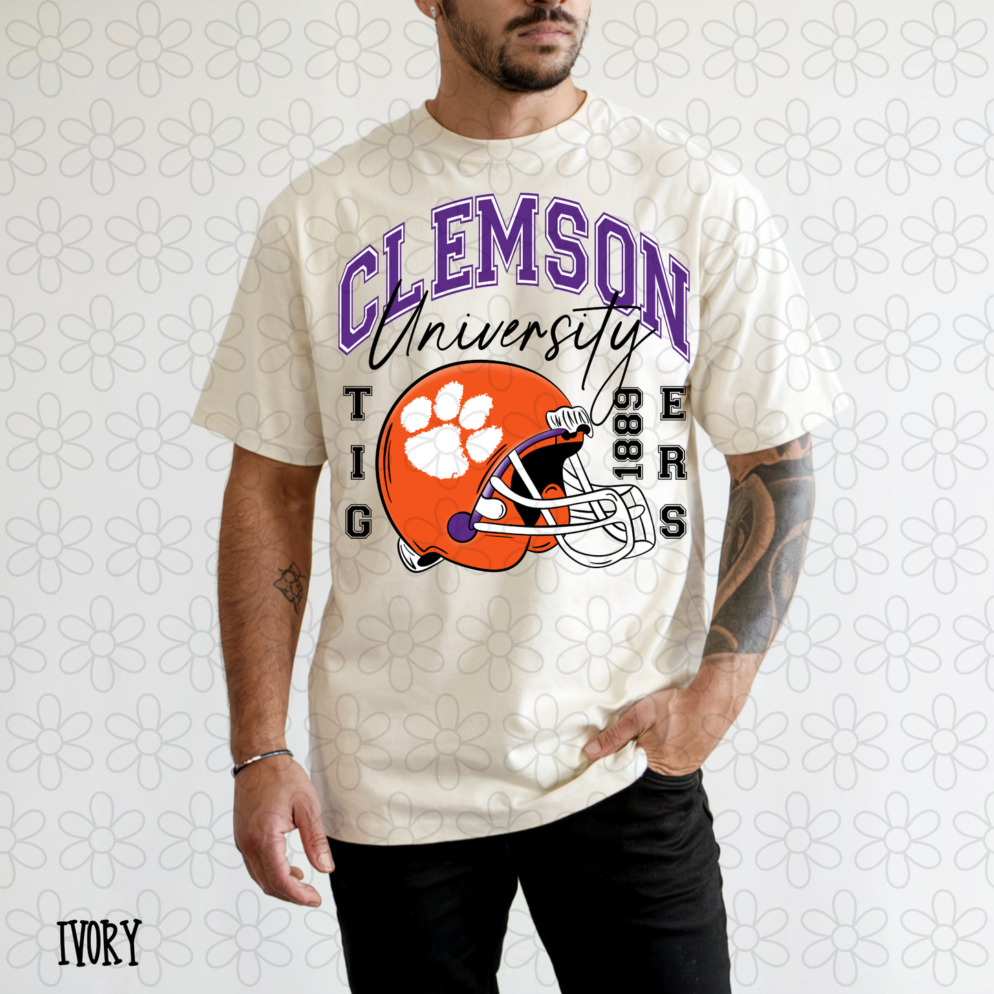 Varsity Football Team Helmet (Multiple Options) Kids Completed Tee