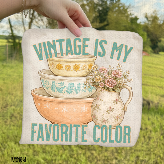 Vintage Is My Favorite Color Completed Tee