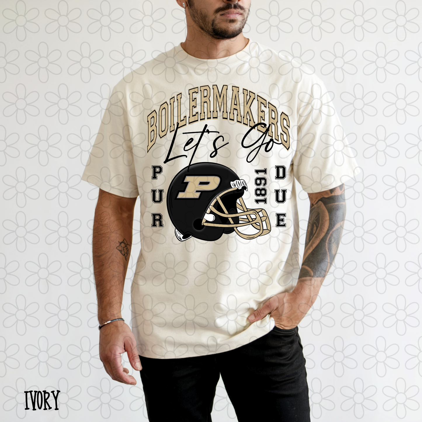 Varsity Football Team Helmet (Multiple Options) Kids Completed Tee