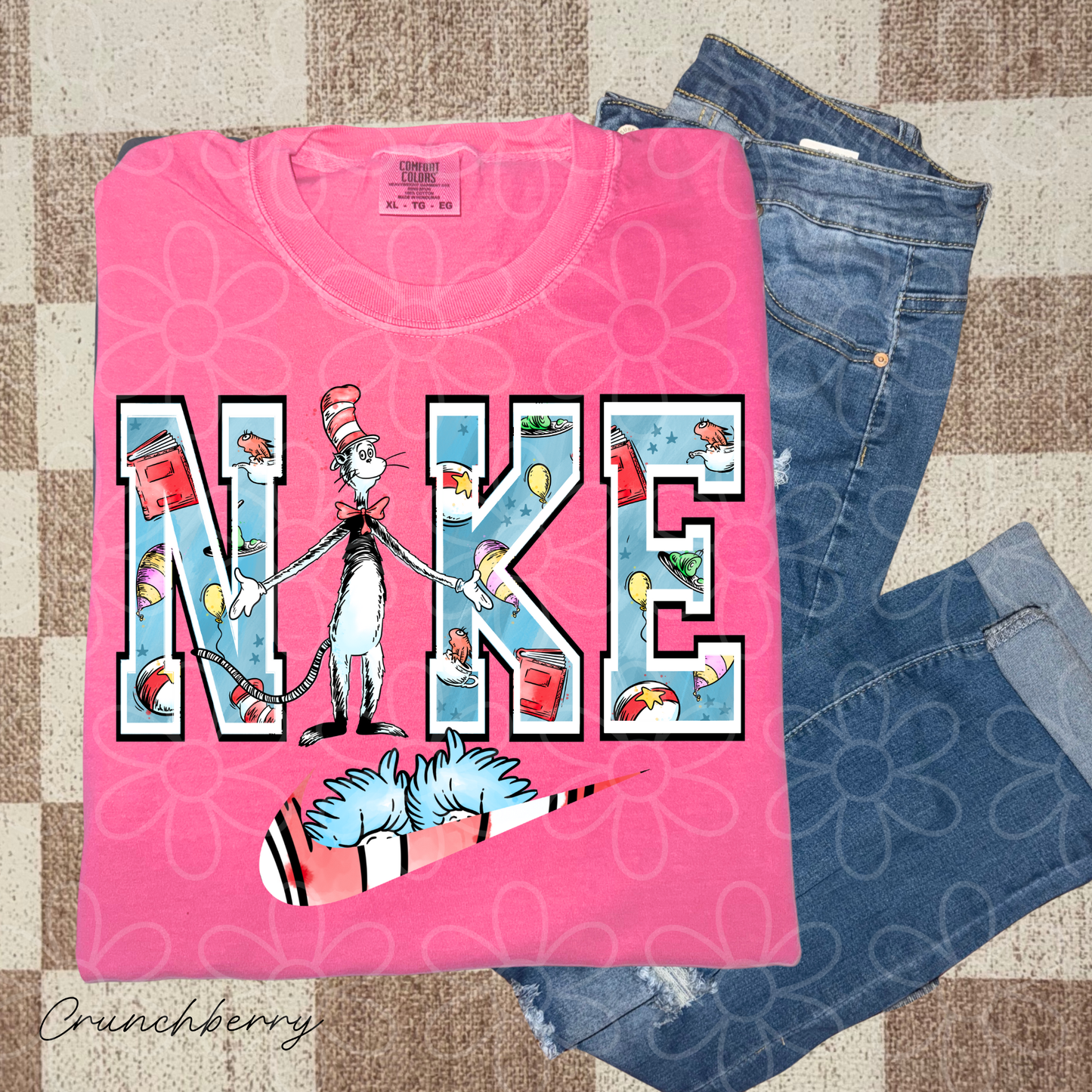 Nke Book Characters (Multiple Options) Kids Completed Tee