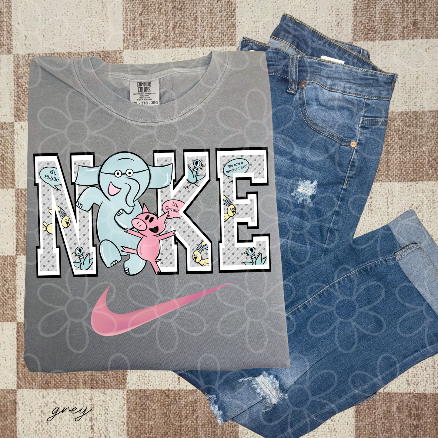 Nke Book Characters (Multiple Options) Kids Completed Tee