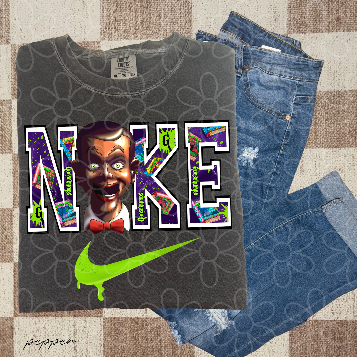 Nke Book Characters (Multiple Options) Kids Completed Tee