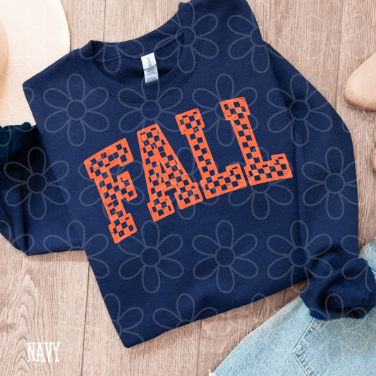 Checkered Fall (Multiple Color Options) Completed Tee