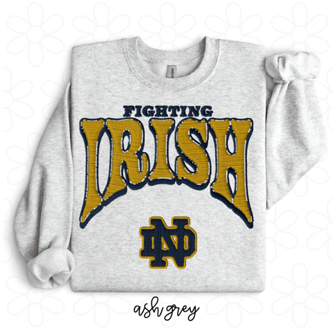 Faux Fighting Irish DTF Transfer