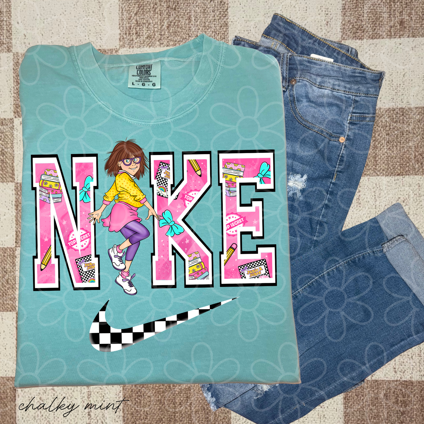 Nke Book Characters (Multiple Options) Kids Completed Tee
