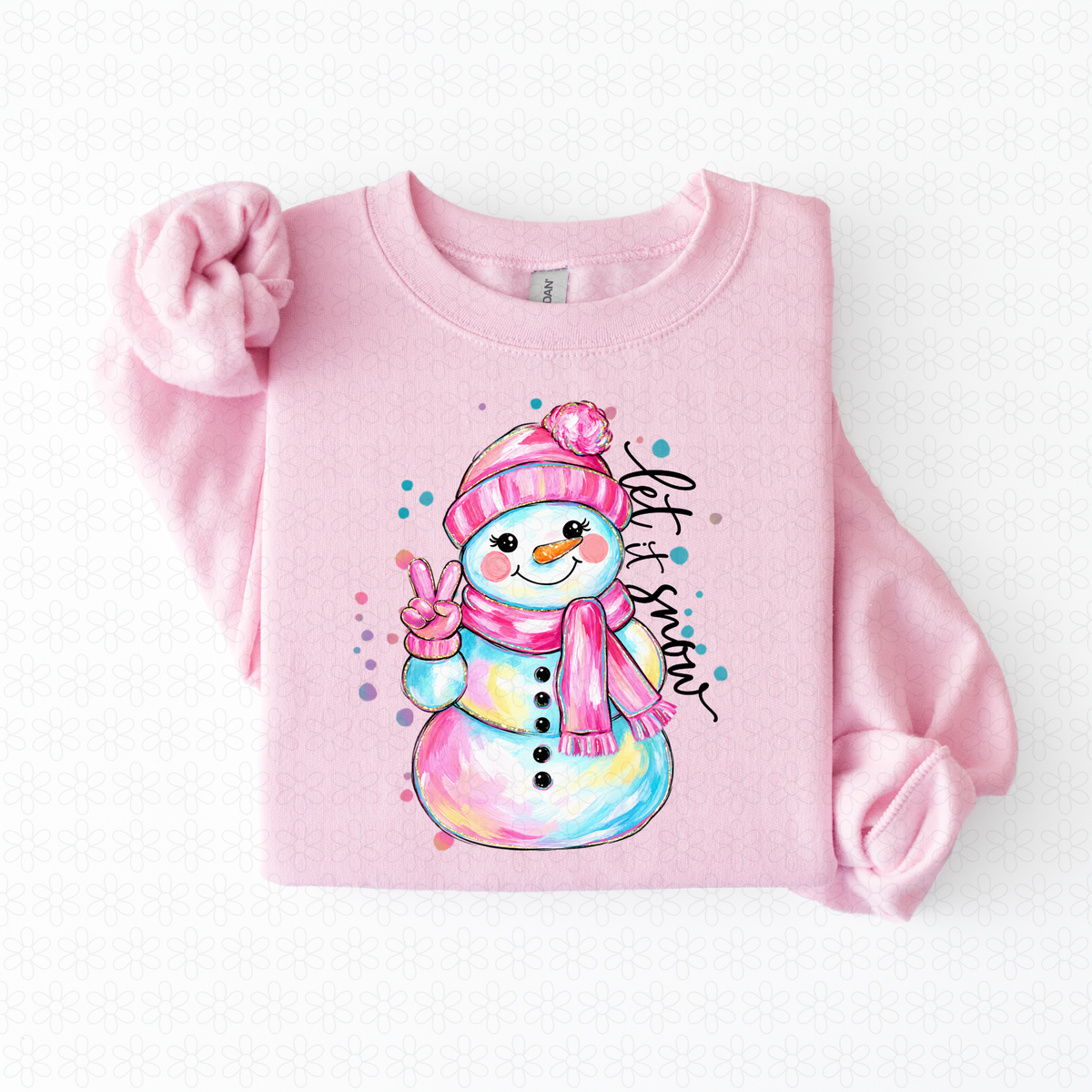 Let it Snow Completed Tee
