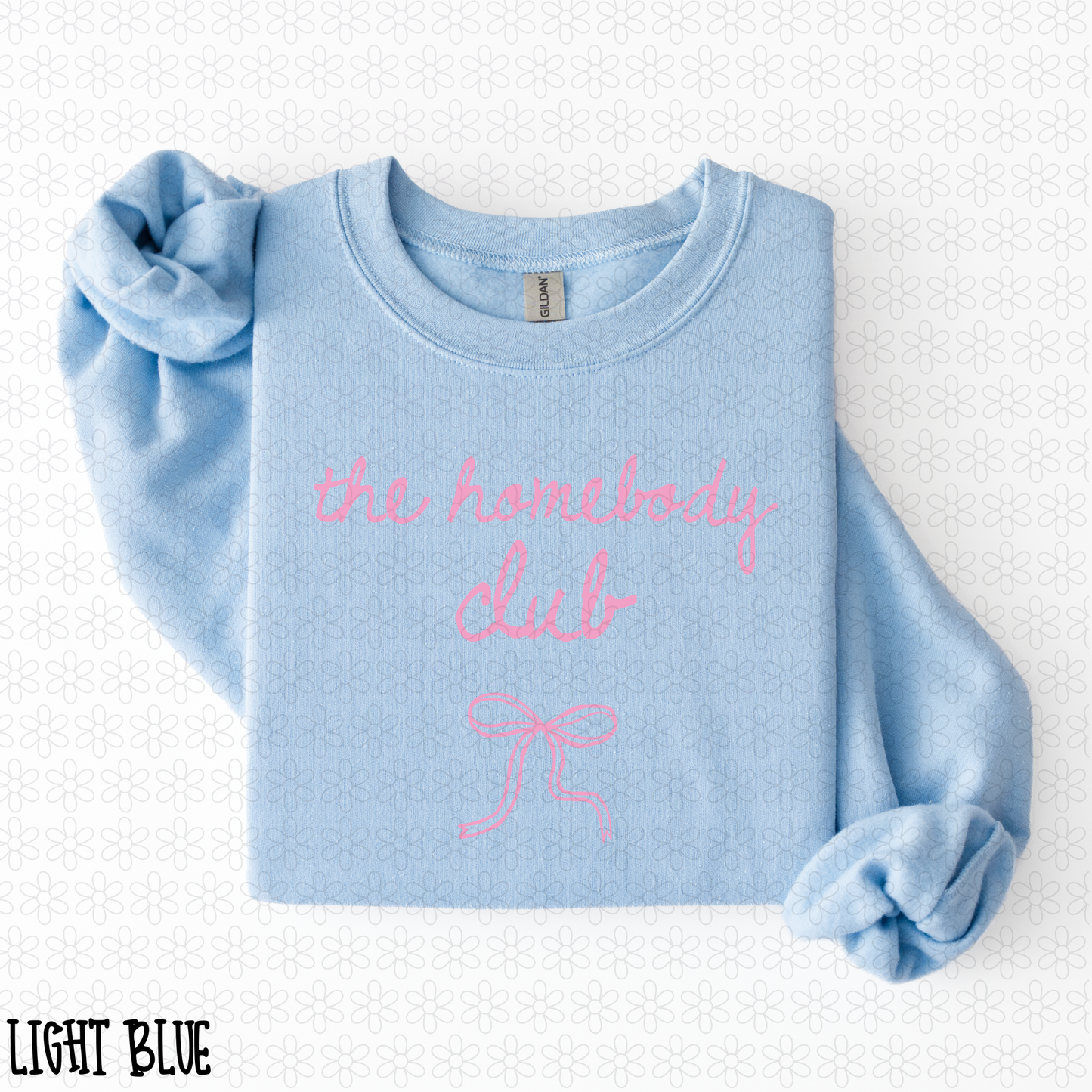 The Homebody Club Bow (Multiple Color Options) Completed Tee