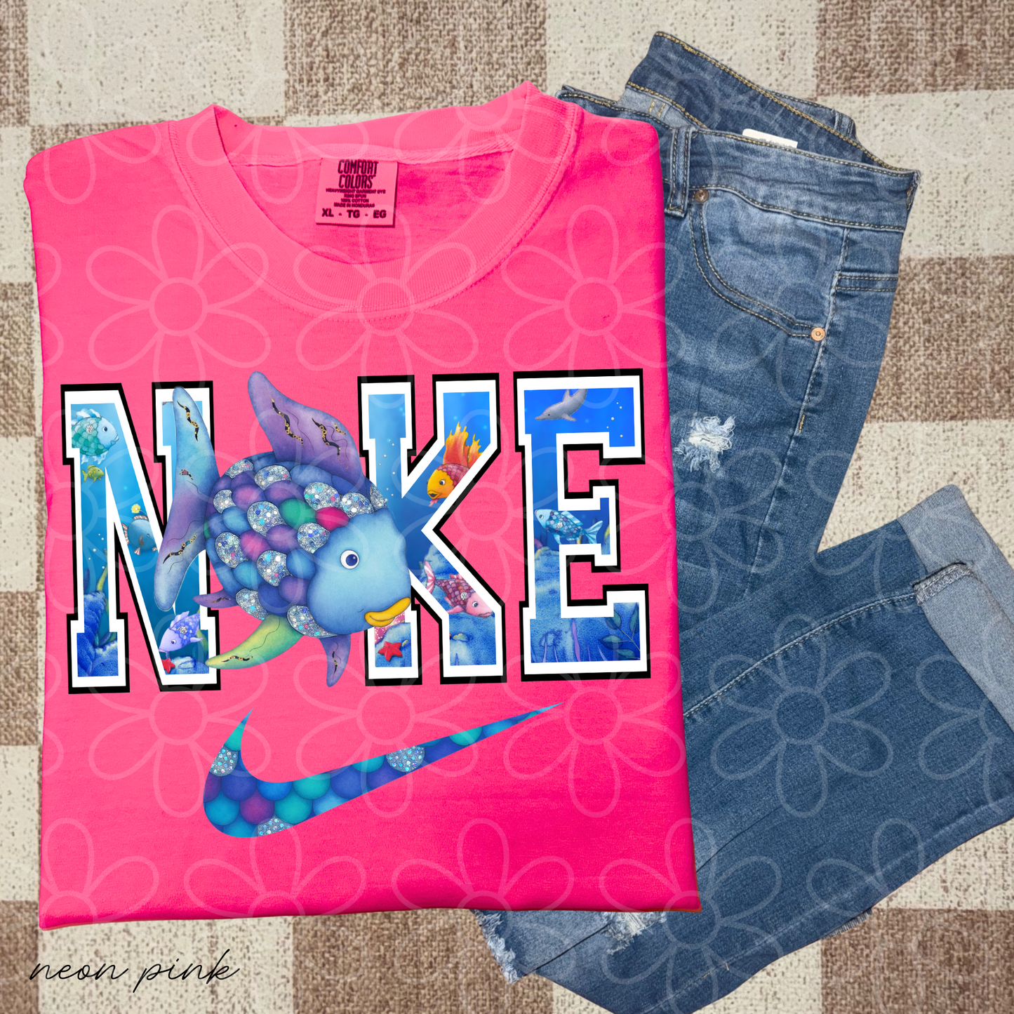 Nke Book Characters (Multiple Options) Completed Tee