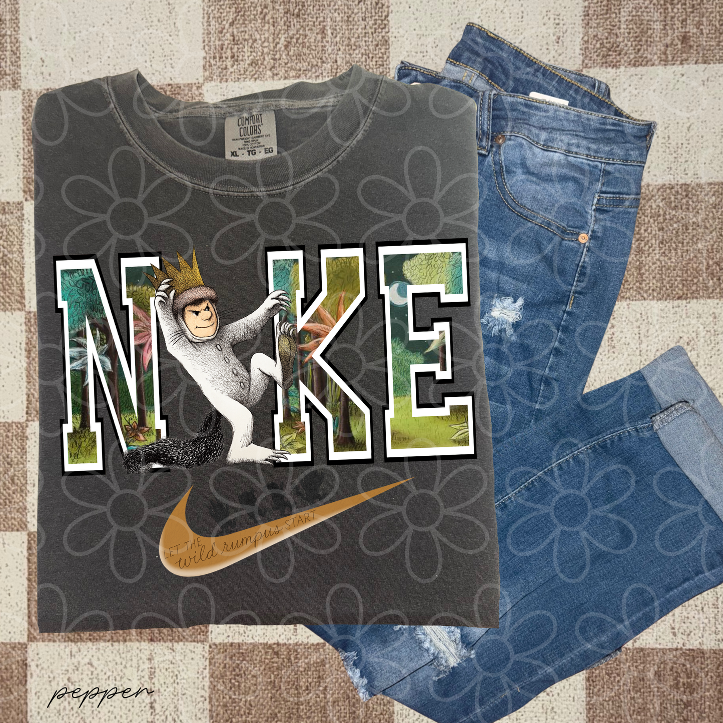 Nke Book Characters (Multiple Options) Kids Completed Tee