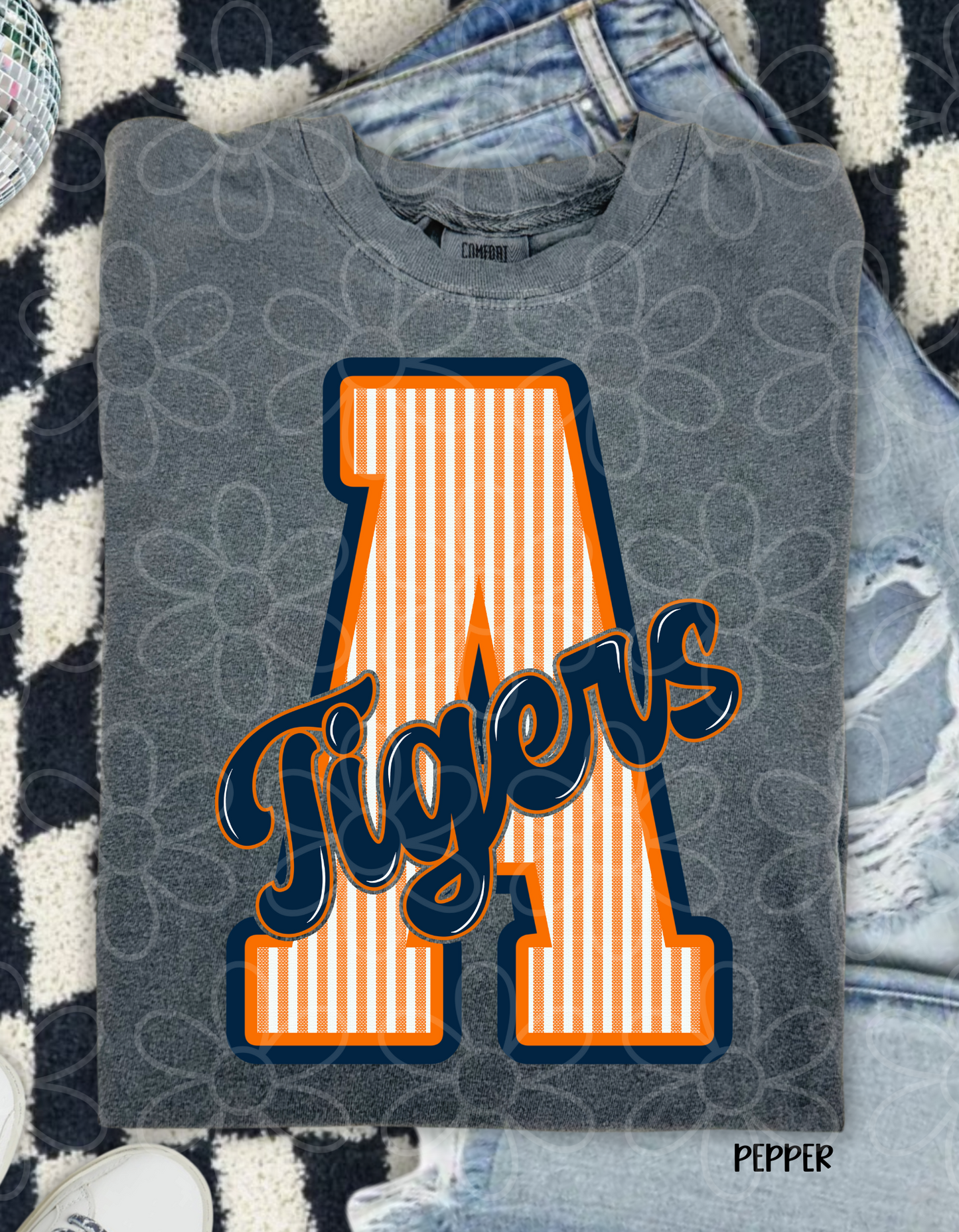 Striped Sports Teams (Multiple Options) DTF Transfer