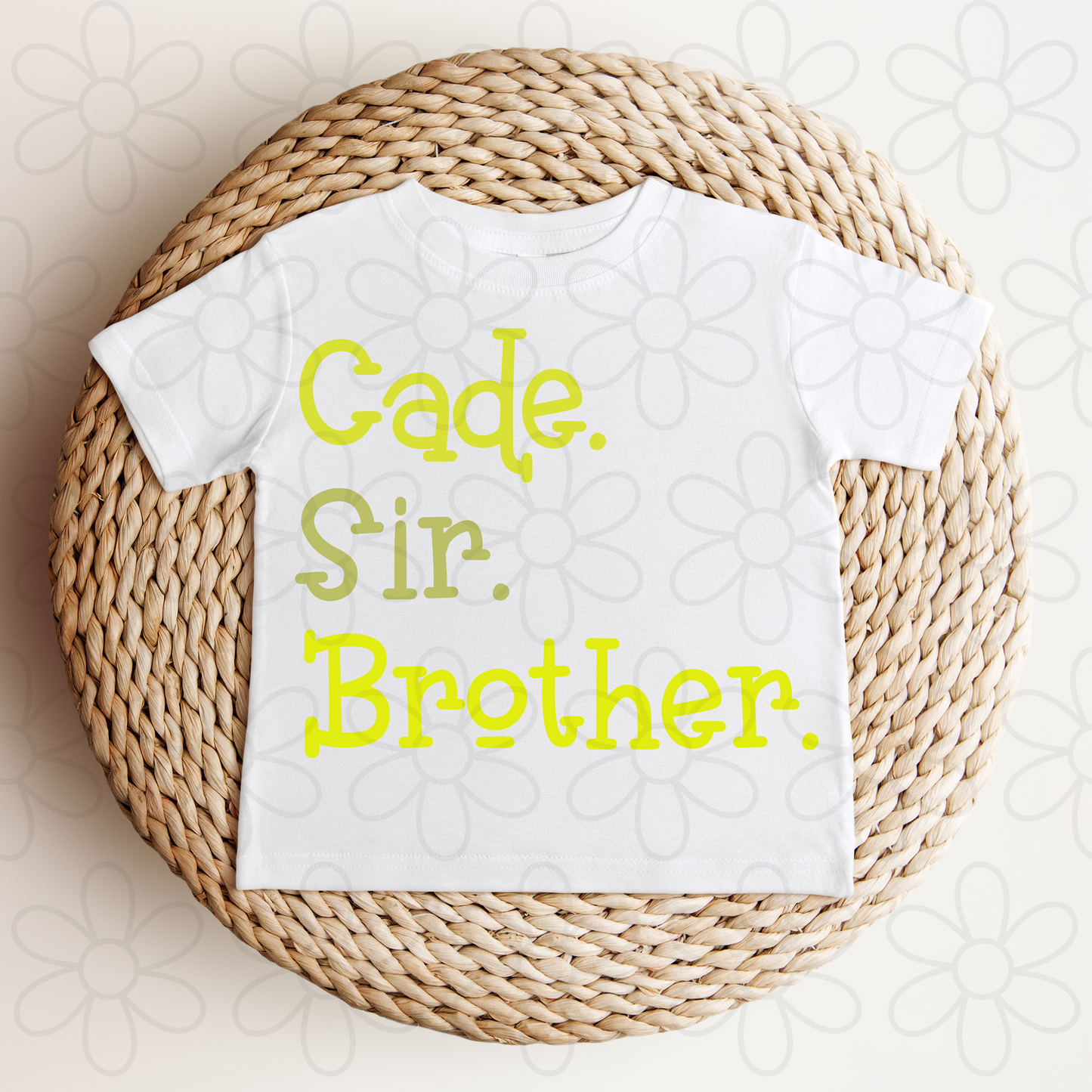 Custom Nicknames Kids (Multiple Color Options) DTF Transfer