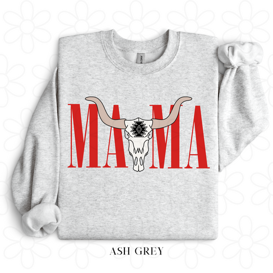 Western Red MaMa Completed Tee