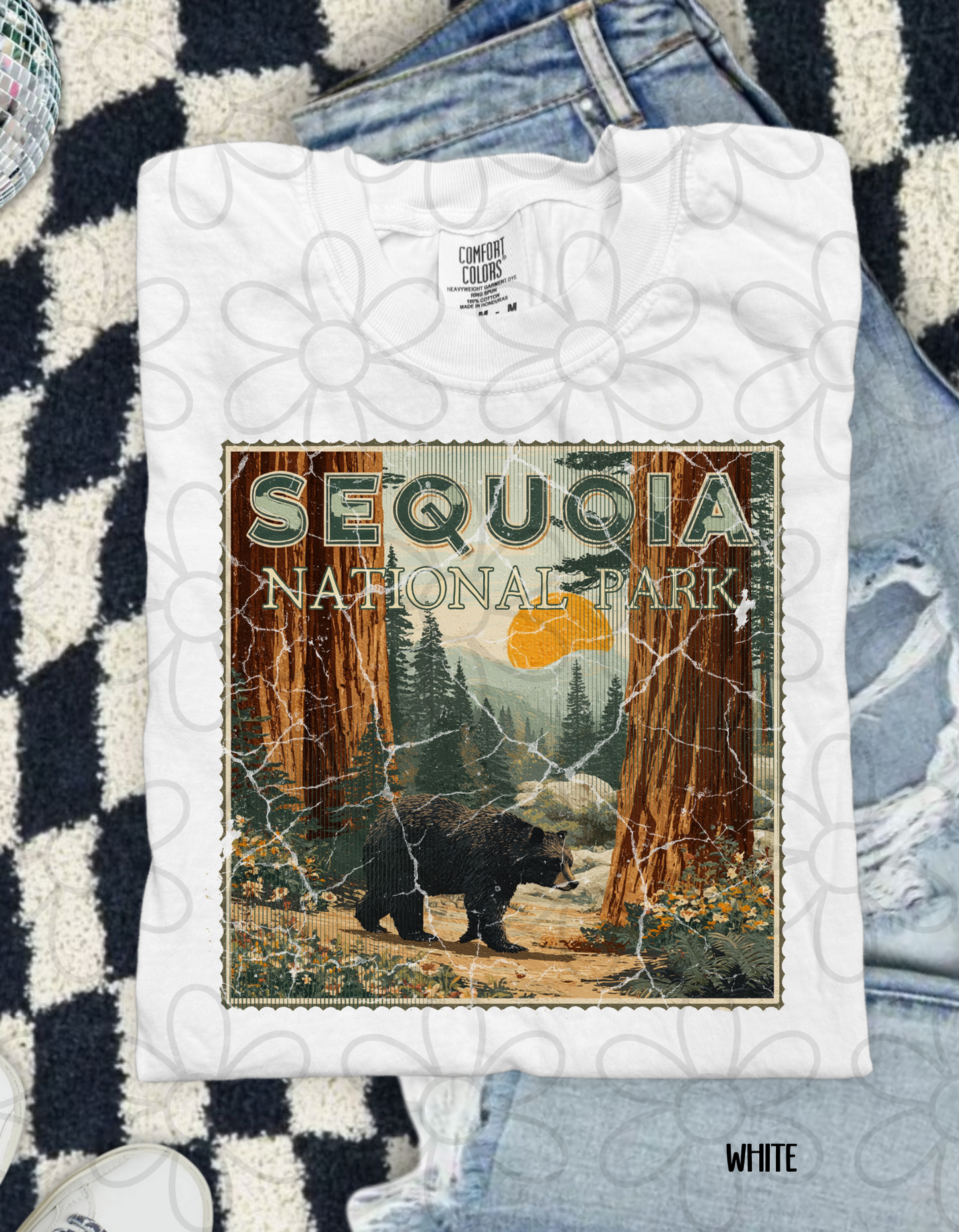 Distressed Destination Stamps (Multiple Options) Kids Completed Tee