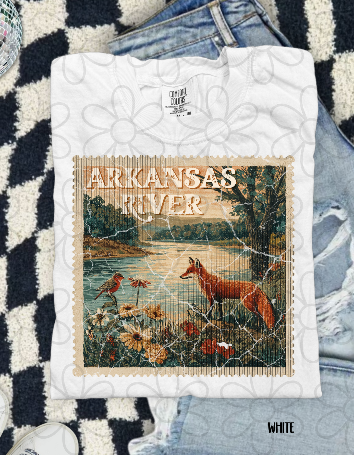 Distressed Destination Stamps (Multiple Options) DTF Transfer