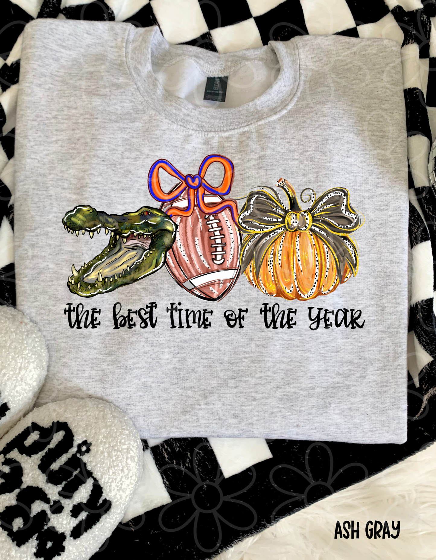 The Best Time OF Year Football Teams (Multiple Options) Kids Completed Tee