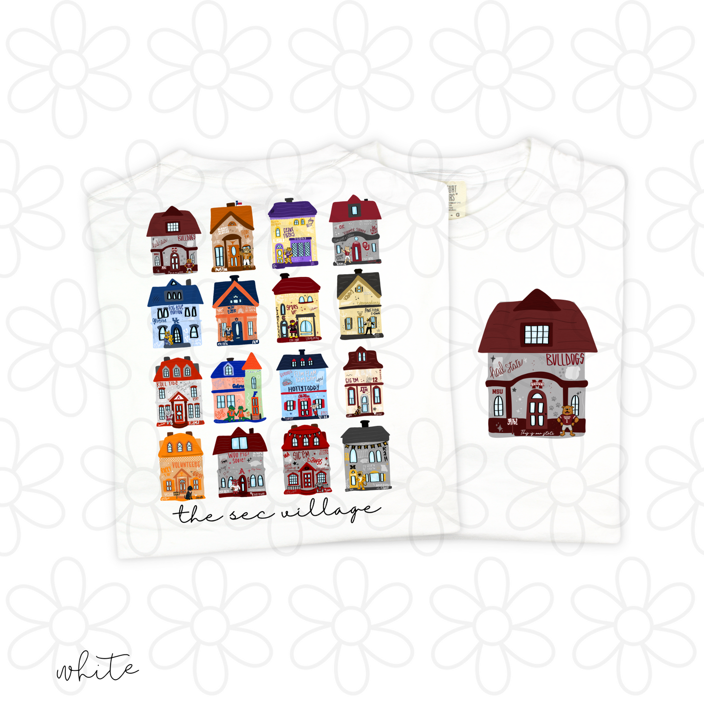 The SEC Village (Multiple Options) Completed Tee